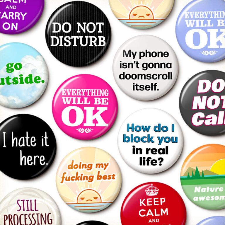 OneHorseShy – Awesome stickers, pinback buttons and fridge magnets!